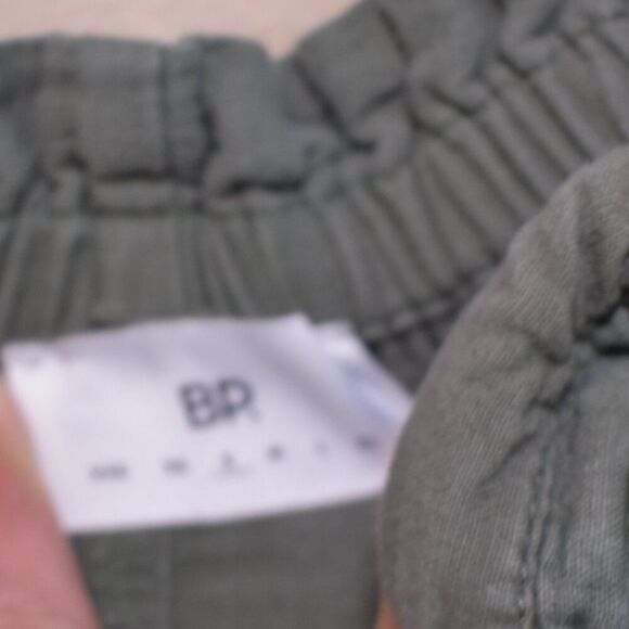 BP Cotton Cropped Wide Leg Pants Sz S Highrise High Waist Lightweight Pull On - Picture 6 of 8